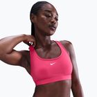 Fitness podprsenka Nike Swoosh Light Support rush pink/white