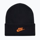 Detská zimná čiapka Nike Peak black/safety orange