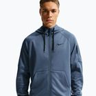 Pánska tréningová mikina Nike Therma Fit Full-Zip diffused blue/diffused blue/black