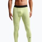Pánske tréningové legíny Nike Pro Dri-Fit Tight Fitness light liquid lime/black