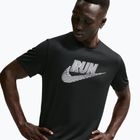 Pánske bežecké tričko Nike Miler Dri-Fit UV black/white