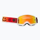 Cyklistické okuliare Fox Racing Main Hello Future white/yellow/mirror