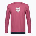 Detský cyklistický dres longsleeve Fox Racing Ranger Fox Head Jr berry
