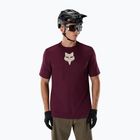 Pánsky cyklistický dres Fox Racing Ranger Fox Head SS dark maroon