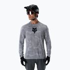Pánsky cyklistický dres longsleeve Fox Racing Ranger Tru Dri pewter