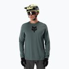 Pánsky cyklistický dres longsleeve Fox Racing Ranger Fox Head LS sage