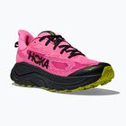 Dámske bežecké topánky HOKA Challenger 8 neon rose/black