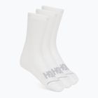 Ponožky HOKA Quarter Run Sock 3-Pack white/white/white