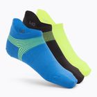 Pánske ponožky Under Armour Dry Run Lite No Show 3 páry modrá atlantická/čierna/reflexná