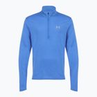 Pánska bežecká mikina Under Armour Launch 1/4 Zip blue atlantis/reflective