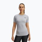 Dámske tréningové tričko Under Armour HG Authentics Comp SS mod gray/black
