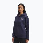 Dámska mikina Under Armour Icon Fleece Taped Hoody washed navy/white