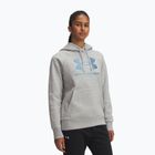 Damska bluza Under Armour Rival Feelce Shimmer Hoody mod gray light heather/iridescent