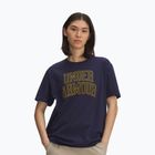 Damska treningowa koszulka Under Armour Rival Campus midnight navy/gold league
