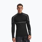 Pánske tréningové tričko longsleeve Under Armour Cold Weather Grid black/black/white