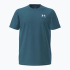 Pánske tričko Under Armour Logo Emb Heavyweight boundless blue/white