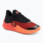 Basketbalové topánky Under Armour Curry Splash 26 black/electric tangerine/racer red