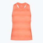 Dámske bežecké tričko Under Armour Velociti Singlet electric tangerine/black/green mode