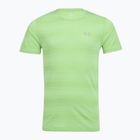Pánske bežecké tričko Under Armour Velociti lumos lime/white