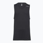 Pánske bežecké tričko Under Armour Velociti Pro Singlet black/black/metallic silver