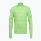 Pánska bežecká mikina Under Armour Velociti 1/4 Zip lumos lime/white