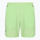Pánske bežecké šortky Under Armour Launch 7" lumos lime/white