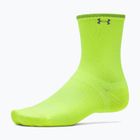 Ponožky Under Armour Velociti Lite Crew high vis yellow/high vis yellow/white