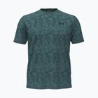 Pánske tréningové tričko Under Armour Tech Tee Pixelate rack green/black
