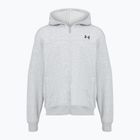 Pánska mikina Under Armour Rival LW FZ mod gray light heather/black
