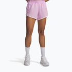 Dámske bežecké šortky Under Armour Fly By 3" pink dawn/white