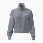 Dámska mikina Under Armour Rival Fleece Script HZ blue gray light heather/white