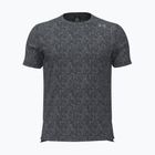 Pánske bežecké tričko Under Armour Velociti Pro Print black/black/metallic silver