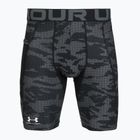 Pánske tréningové šortky Under Armour HG Printed Long Short black/castlerock/white