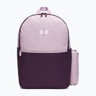 Mestský batoh Under Armour Essential Printed Backpack mauve pink/purple echo/white