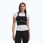 Dámske tréningové tričko Under Armour Meridian Contour Tank ultimate black/white/ultimate black