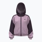 Detská bunda Under Armour G Icon Woven Full Zip purple echo/mauve pink/black