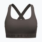 Fitness podprsenka Under Armour Crossback Mid peppercorn/kona brown