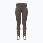 Dámske tréningové legíny Under Armour Meridian Contour Stirrup Leggings peppercorn/white/peppercorn