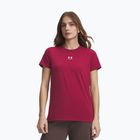 Dámske tričko Under Armour Rival Core claret/white