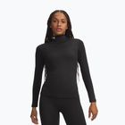 Dámske tréningové tričko longsleeve Under Armour ColdGear Mock LS ultimate black/white