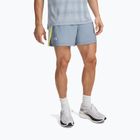 Pánske bežecké šortky Under Armour Launch 5" Shorts blue wind/flash light/reflective