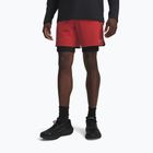 Pánske bežecké šortky Under Armour Velociti Pro 2IN1 Shorts heritage red/reflective