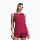 Dámske tréningové tričko Under Armour Tech Tank Solid claret/ox blood