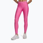 Dámske tréningové legíny Under Armour HeatGear Leggings pink frenzy/prime pink