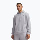Pánska mikina Under Armour Flex Fleece Hoodie mod gray/black