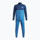 Detská tepláková súprava Under Armour Rival Cb Knit Track Suit aegean blue/blackout navy/white