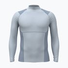 Pánske tréningové tričko longsleeve Under Armour Coldgear Elite Comp Mock blue fog/blue wind/reflective