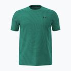 Pánske tréningové tričko Under Armour Vanish Seamless Novelty SS Geode Green/Ultimate Black