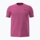 Pánske tréningové tričko Under Armour Vanish Seamless Novelty SS pink frenzy/ultimate black