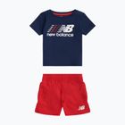 Detská súprava New Balance Contrast Athletic Tee & Nylon Short nb navy